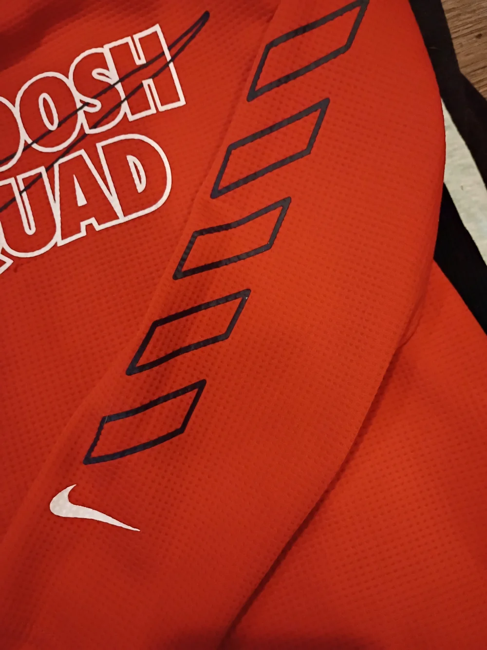 Nike Dri-FIT Men’s Swim Tee - Red Swoosh Squad